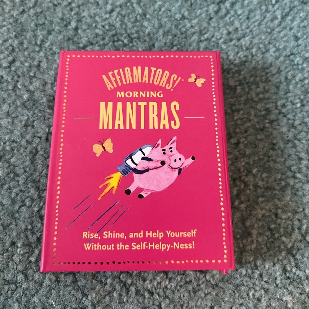 Marshalls Pink Affirmators! Morning Mantras Book